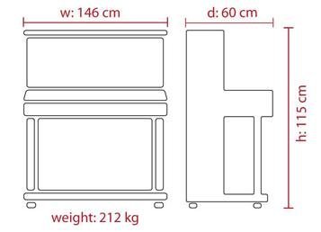 115 Premiere dimensions
